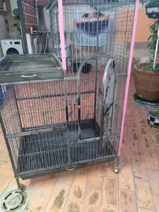 Jaula grande para pájaros