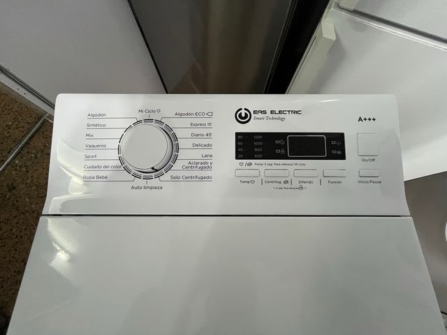 Lavadora carga superior 7.5 kg con garantía