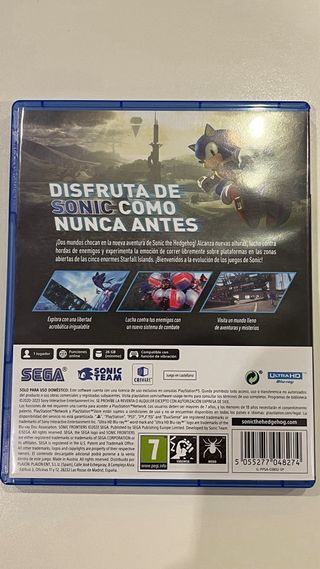 Sonic Frontiers PS5 SEGA