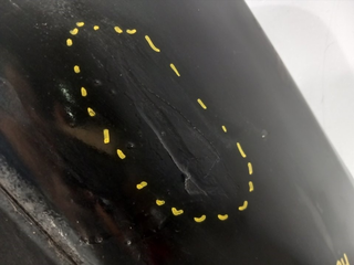 PARAGOLPES TRASERO D-306D1