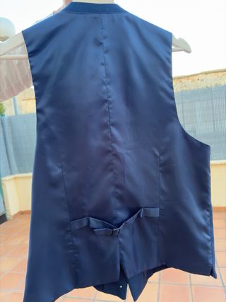 Traje chaque Fabio Baretti azul a estrenar