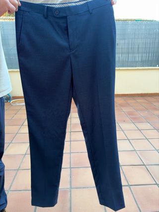 Traje chaque Fabio Baretti azul a estrenar