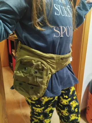 Riñonera Táctica Militar Verde