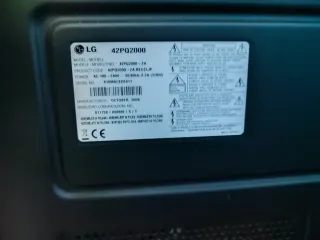 Televisor LG 42PQ2000 - 42" (plasma)