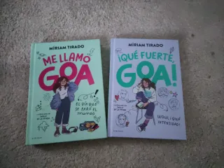Libros Me llamo Goa. 5 € cada uno