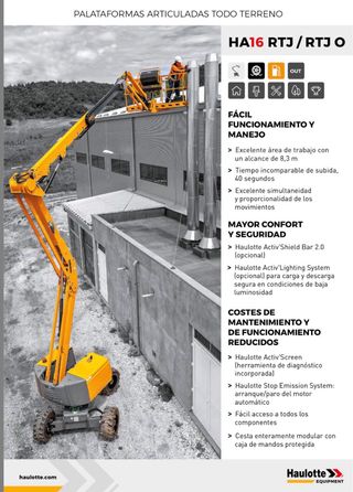 Plataforma Haulotte HA16 RTJ 4x4