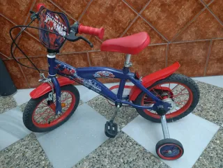 Bicicleta infantil Spiderman