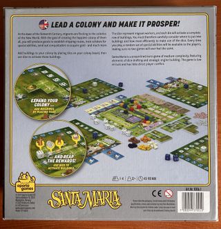 Juego de mesa Santa María