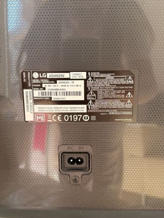 Televisor LG 43 Negro