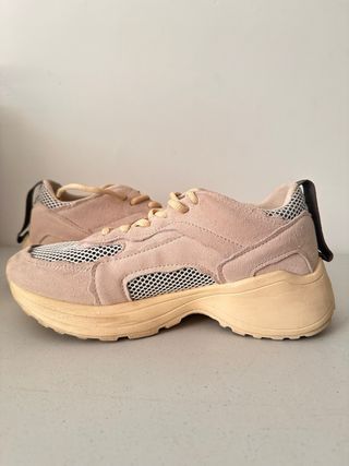 Zapatillas Scalpers Beige/Rosa