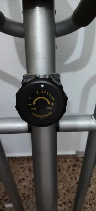 Bicicleta Elíptica Gris