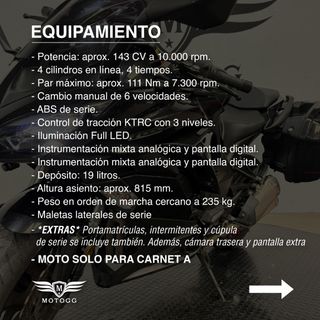 Kawasaki Z1000 SX 2018 - 44.476 km