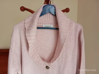 Cárdigan Eva Rosa Rosa Talla L/XL