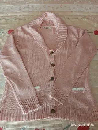 Cárdigan Eva Rosa Rosa Talla L/XL