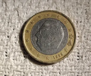 Moneda 1 Euro Bélgica 1999