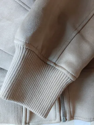 Cazadora bomber efecto ante