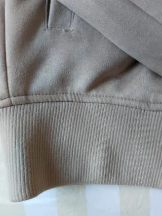 Cazadora bomber efecto ante