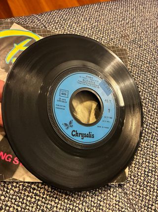 Vinilo Single Blondie Die Young Stay Pretty