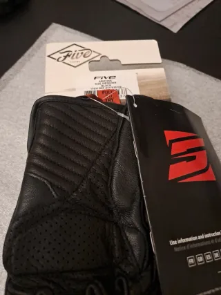 Guanti moto estivi Five modello Arizona col. nero