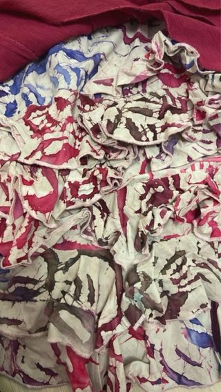 Vestido Flamenca Rosa Fresa hecho a mano