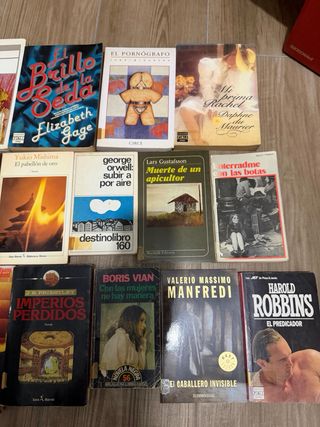 Lote 19 libros antiguos. También por separado.
