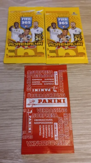 Sobres Panini FIFA 365 Adrenalyn XL