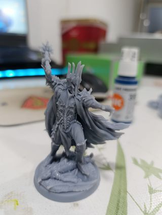 Figura Sauron Resina Warhammer Proxy