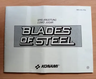 Blades of Steel Nintendo NES Konami