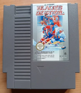 Blades of Steel Nintendo NES Konami