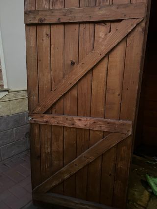 Caseta de madera para jardín