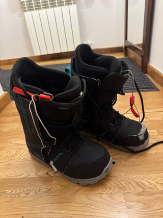 Botas de Snowboard Negras 43