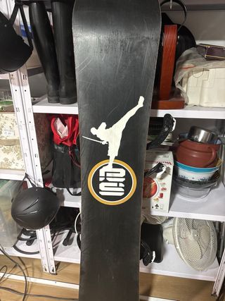 Tabla Snowboard y fijaciones adulto 155