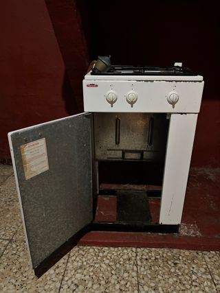Cocina de gas butano