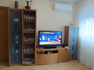 Mueble Salón Modular Madera y cristal