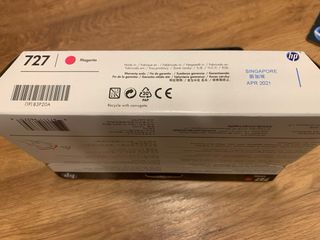 8 Cartuchos Tinta HP Designjet 727 Sellados