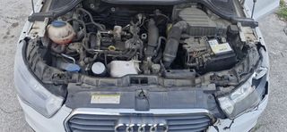 Audi A1 accidentado reparar golpe averiado