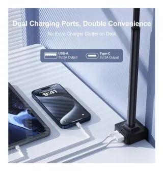 Lampada LED Scrivania 24W con Telecomando