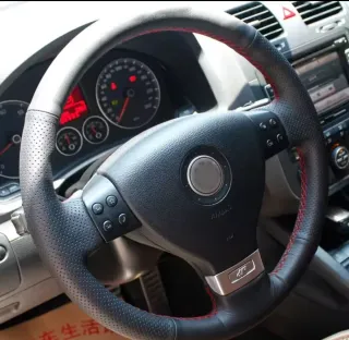 Funda Volante VAG Cuero Negro