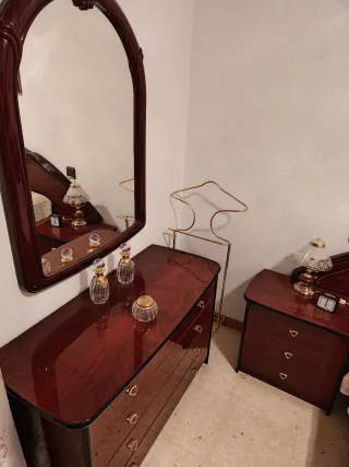 Dormitorio Matrimonio Madera Completo