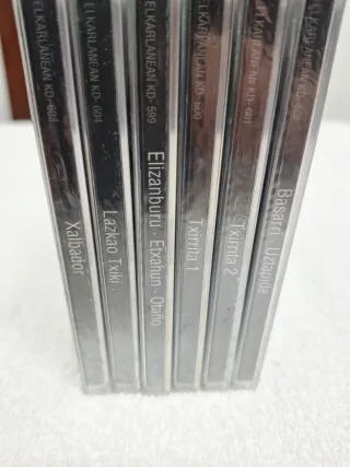 Lote 6 CDs Xabier Lete