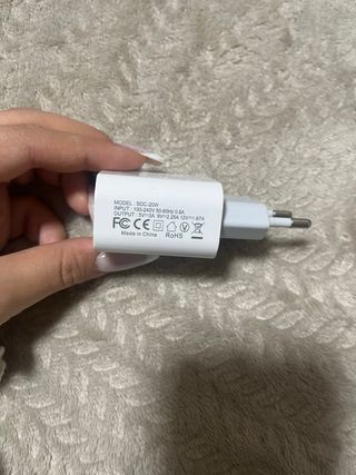 Cargador PD 20W Tipo C Blanco