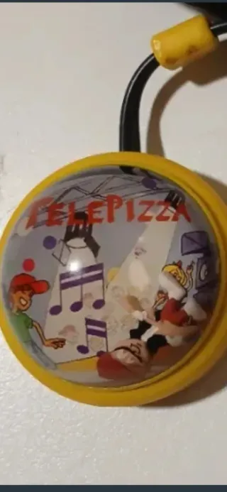 Mini Radio FM Telepizza con Auriculares