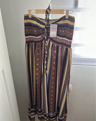 Vestido de verano panel abeja curvy