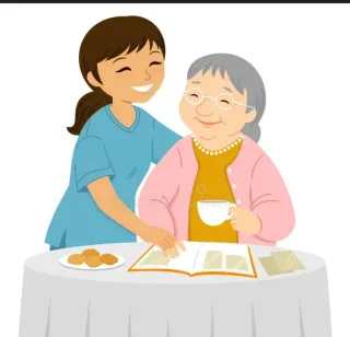 Cuidadora de ancianos