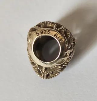 Charm Corazón Familia Plata de ley Pandora