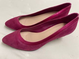 Zapatos André Piel Rosa Fucsia T.38