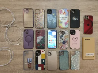 iPhone 14 128GB+Protectores+Fundas