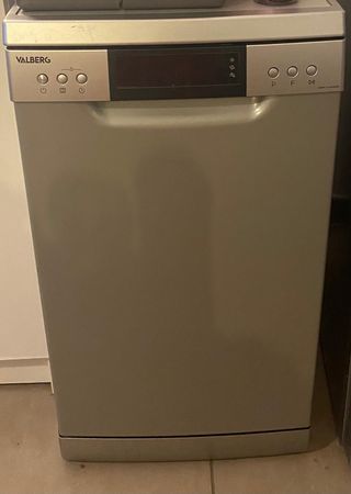 Lavavajillas Valberg gris