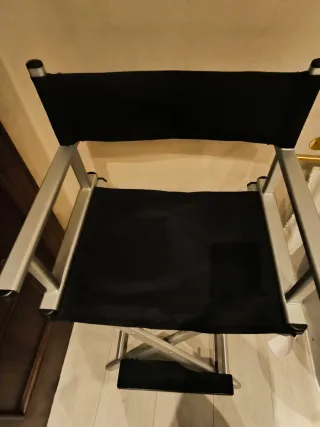 Silla Director Alta Maquillaje Profesional