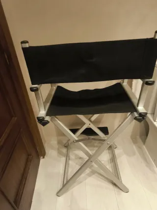 Silla Director Alta Maquillaje Profesional